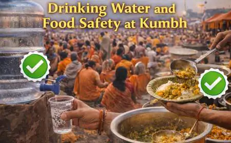 Drinking Water and Food Safety at Kumbh