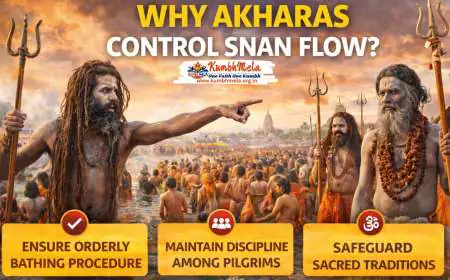 Why Akharas Control Snan Flow