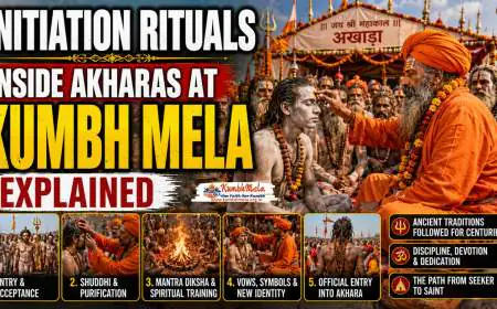 Initiation Rituals Inside Akharas at Kumbh Mela Explained
