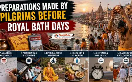 Preparations Made by Pilgrims Before Royal Bath Days