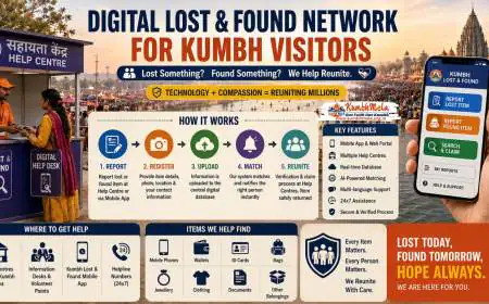 Digital Lost and Found Network for Kumbh Visitors
