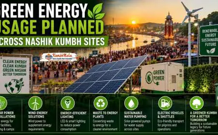 Green Energy Usage Planned Across Nashik Kumbh Sites